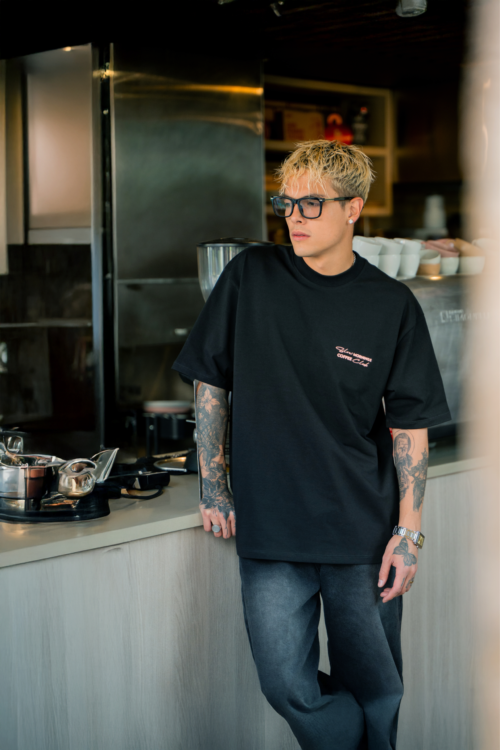 Coffee Club Oversized – Black