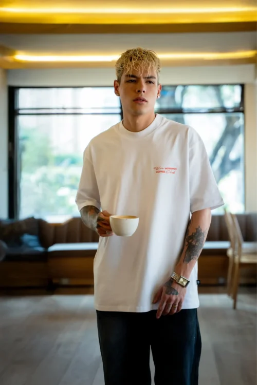 Coffee Club Oversized – White